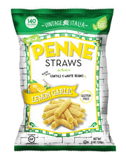 Lemon Garlic Penne Straws 12-pack (6oz.)