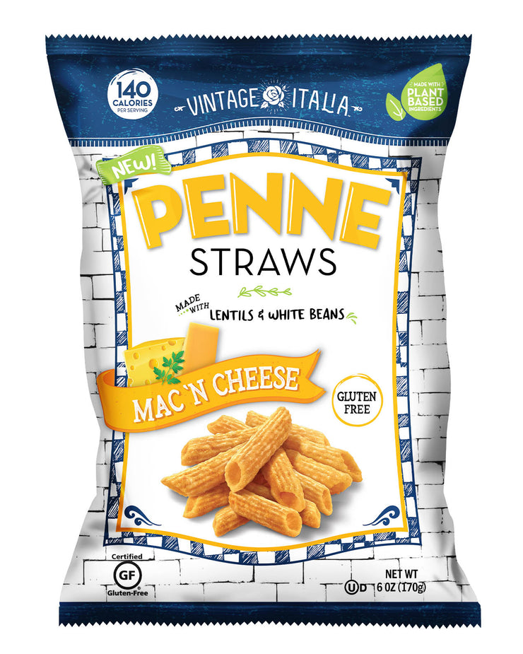 Mac 'N Cheese Penne Straws 6-pack (6oz.)